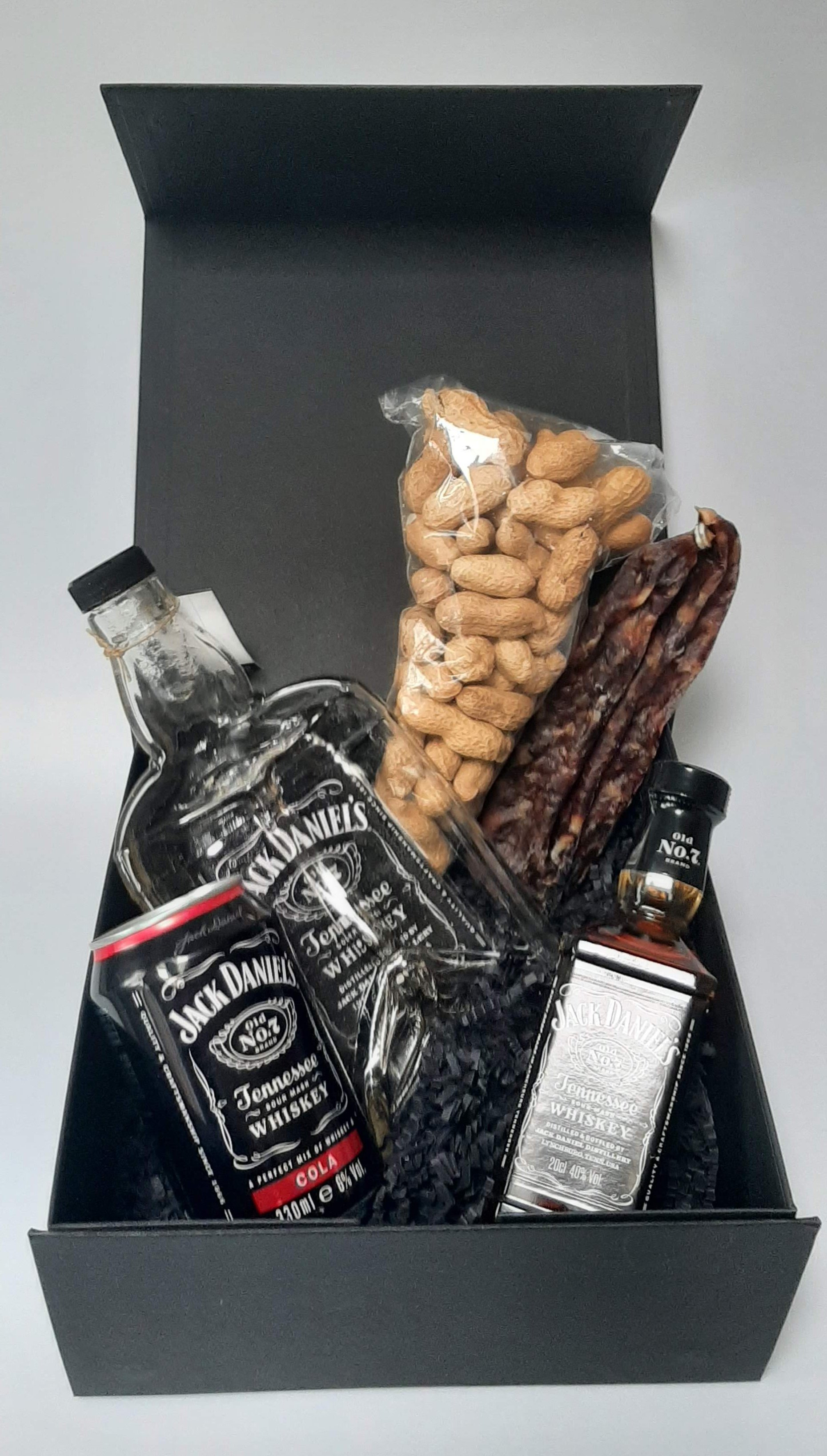 bescherming bouwen Gestreept Luxe cadeaubox 'Jack Daniels'